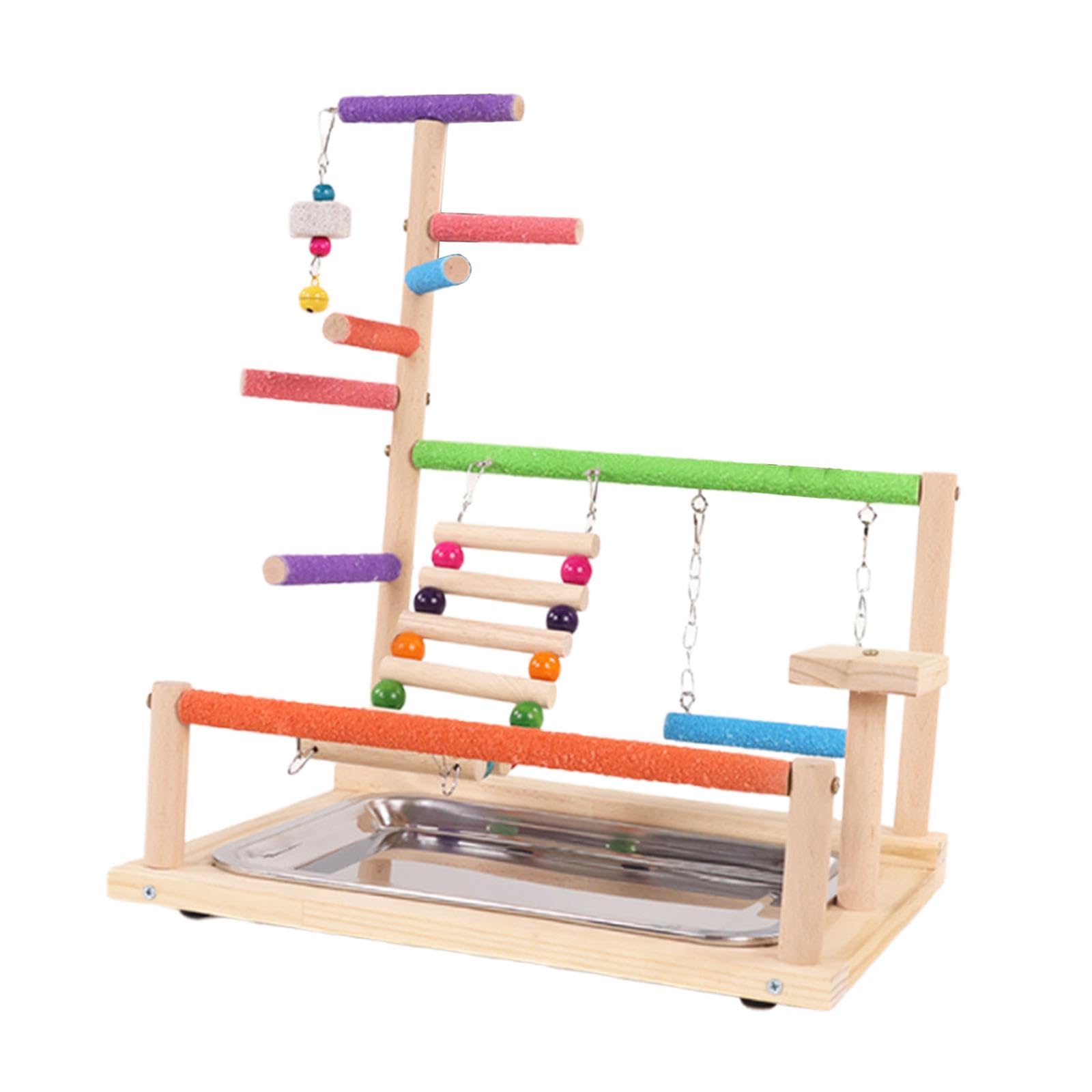 Supporto per Pappagalli, Parco Giochi per Pappagalli, Piccoli Parrocchetti, Parrocchetti Ondulati