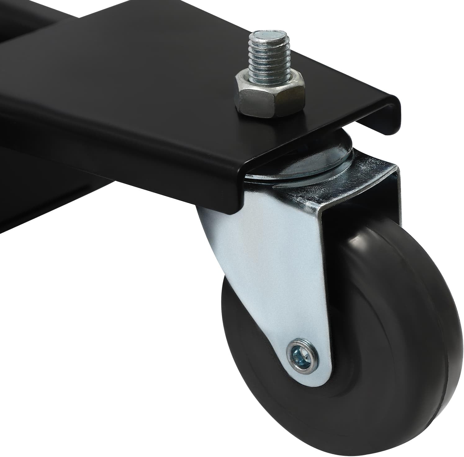 Adjustable Mobile Base, Heavy Duty Mobile Base(Black and White)