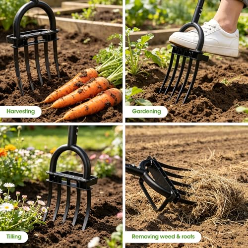 Herramienta Broad Fork para Jardín, 50 pulgadas miniatura 7