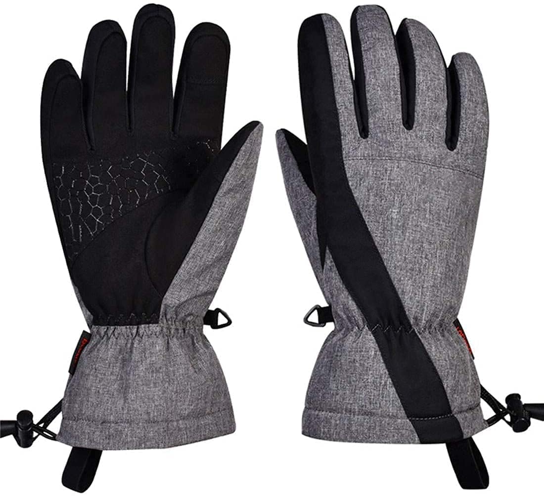 Gants de ski tactiles et coupe-vent pour cyclisme d'hiver et grand froid