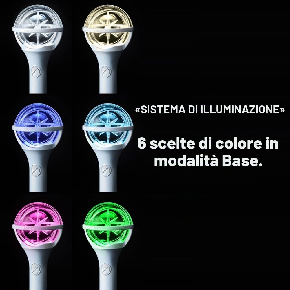 KATSEYE Lightstick ufficiale con 6 fotocarte