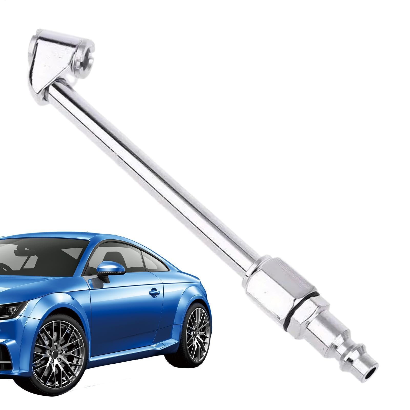 Reifenfutter – Doppelkopf-Luftfutter, Reifenfülldüse, Schnellsteck-Luftventil-Manometer Für Auto, LKW, Motorrad, Fahrrad | Reparatur, Garage, Haus, Teile, Waschmaschine, Werkstatt, Automechaniker, Ser