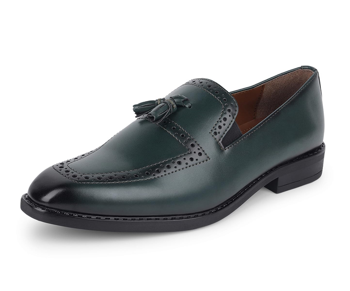 LOUIS STITCH Mens Sea Weed Green Slip on Shoes Comfortable Moccasins Tassel Style Formal Shoes for Men Breathable Inner Lining (SXMCTA) (Size-12UK) (B0DHVY6ZKX) Amazon Price History, Amazon Price Tracker