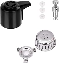Steam Release Handle,Original Float Valve Replacement Parts with 3 Silicone Caps for Instant Pot Duo 3, 5, 6 and 8 Quart,D...