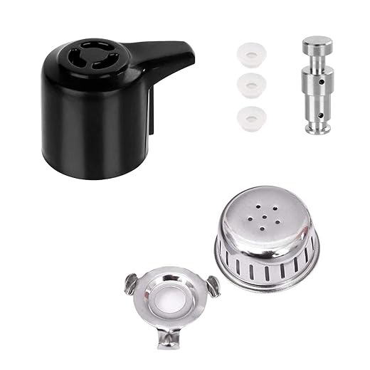 Steam Release Handle, Original Float Valve Replacement Parts with 3 Silicone Caps for Instant Pot Duo/Duo Plus 3, 5, 6 Quart, Duo Mini 3 Qt, Duo50 5 Qt, Duo/Duo plus 60 6 Qt by ZYLONE