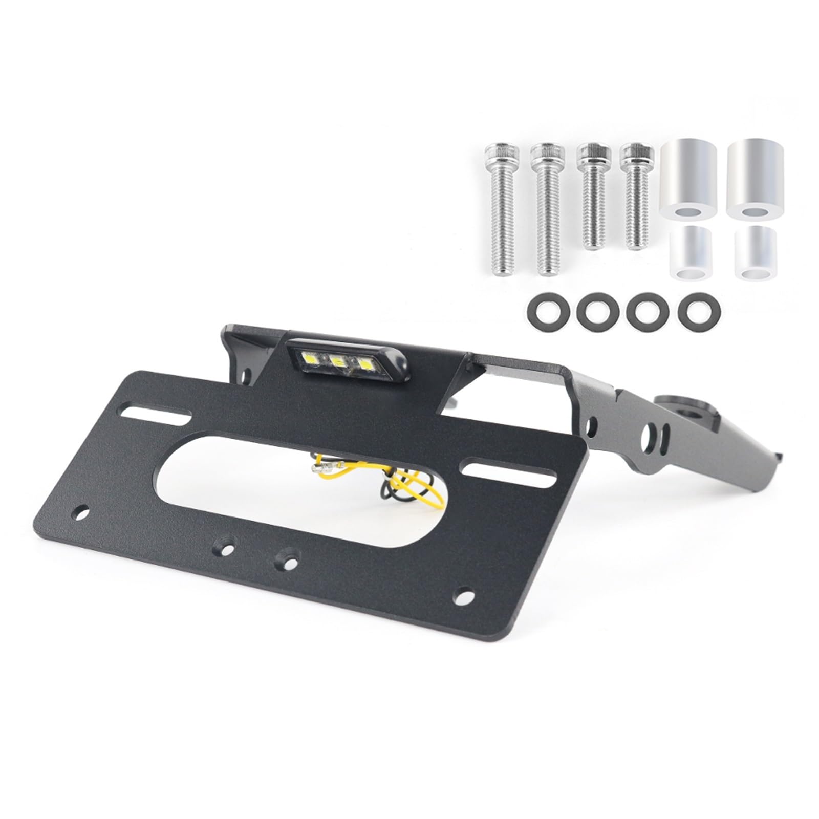 Uchwyt tablicy rejestracyjnej Pasuje do Husqvarna VitPilen 401 SvartPilen 401 250 200 125 tylny wspornik tablicy rejestracyjnej ze światłem Ramki tablic rejestracyjnych