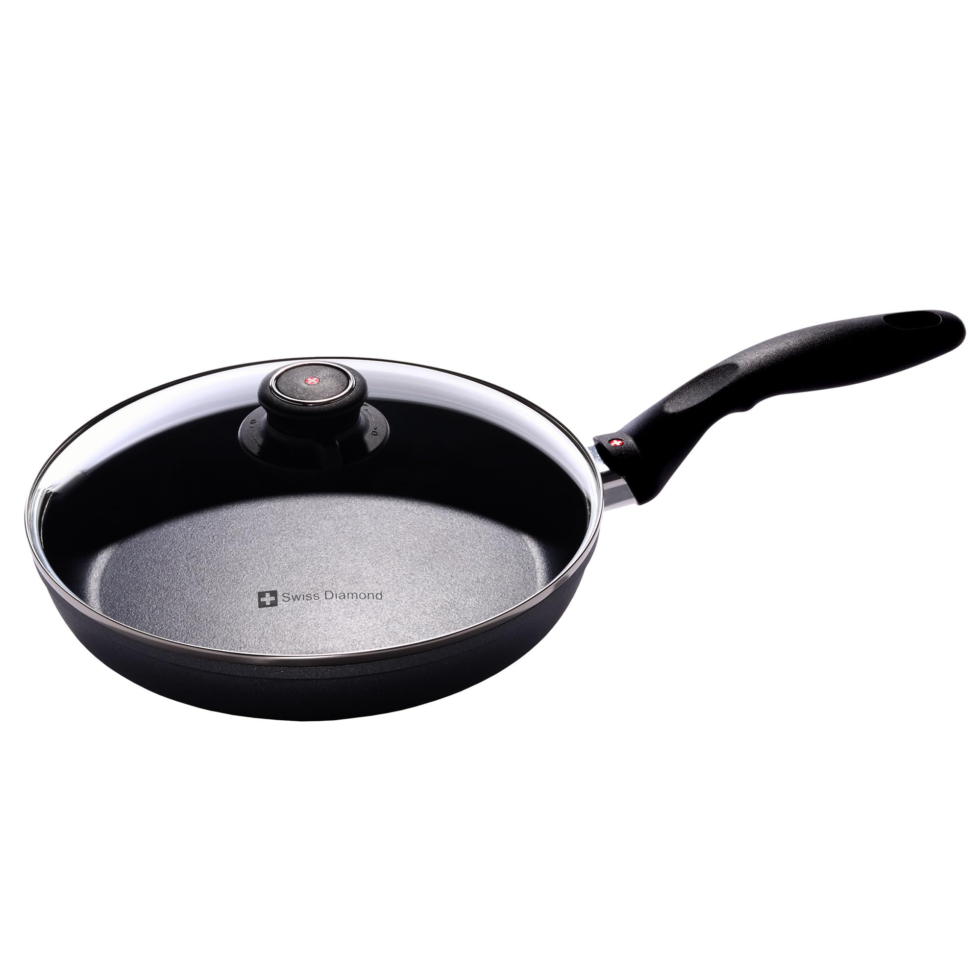 Nonstick Pans Frying Diamond Swiss Amazon.com: (SD6724C) 24cm 片手鍋 Diamond Swiss with Features Lid, 調理器具