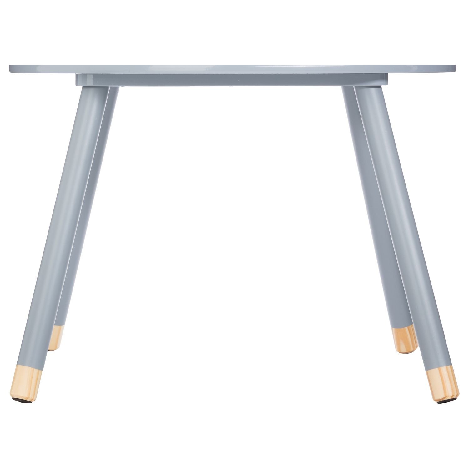 Atmosphera Kids Table Enfant Douceur - Diam. 60 cm - Gris