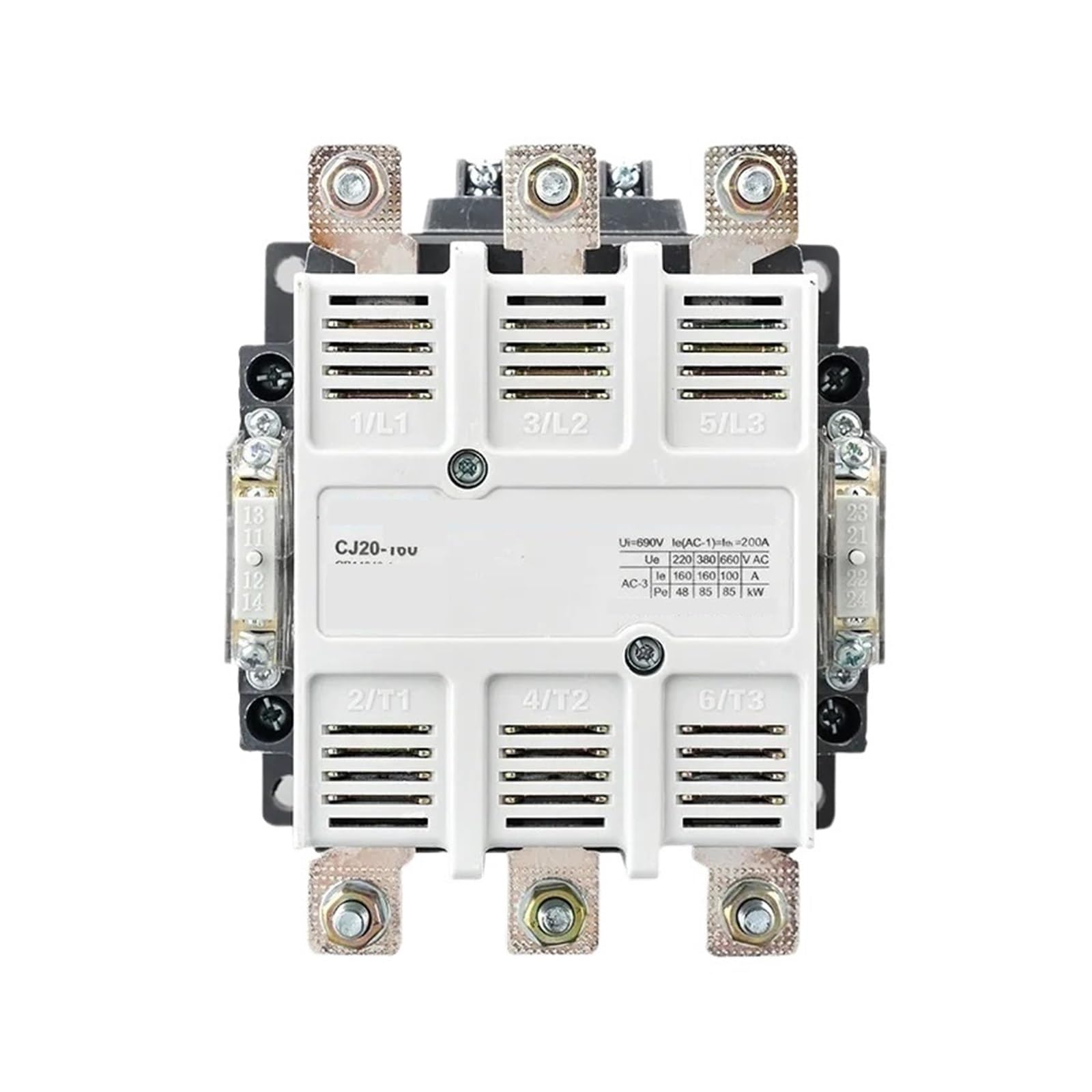 Contacteur triphasé CJ20-160A 380V pour commande de moteur