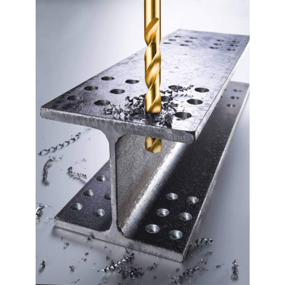 kwb 5.5mm TITAN HSS Metal Drill Bit with Titanium Nitride Coating for High Performance Drilling, silver, ⌀ 5,5 mm - Image 3