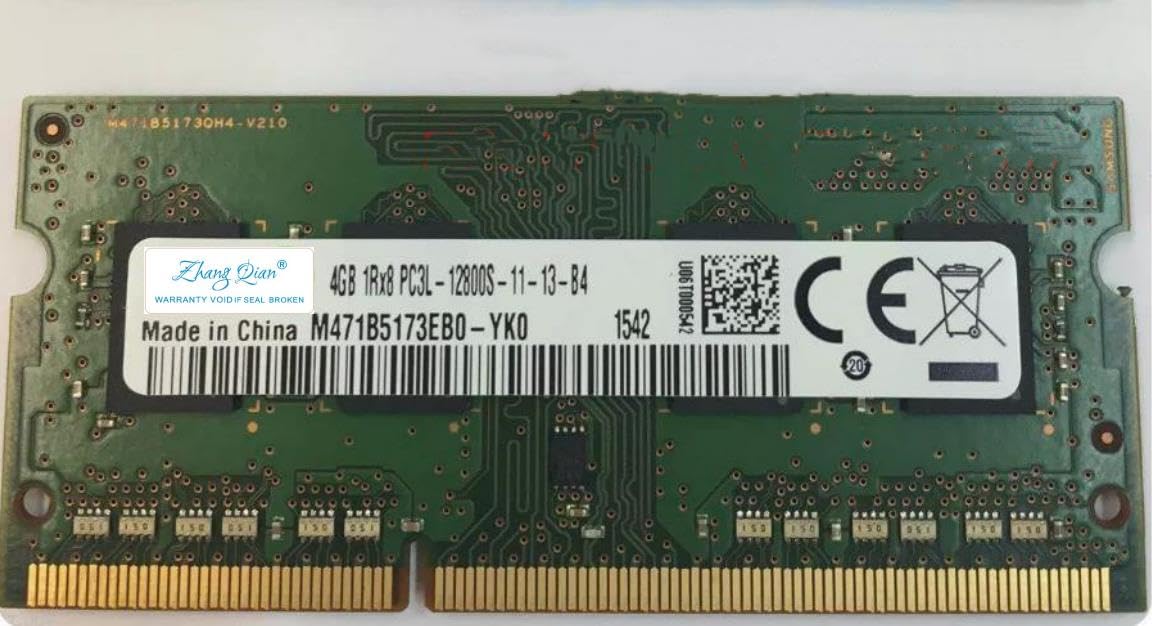 For 4GB 1Rx8 PC3L-12800S 1.35𝖵 M471B5173EBO-YKO notebook 4G
