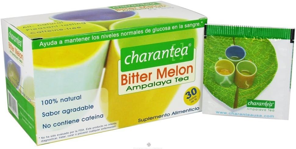 Charantea Tea Bitter Melon Diabetes 30 Bag 2 Pack Grocery Gourmet Food Amazon Com