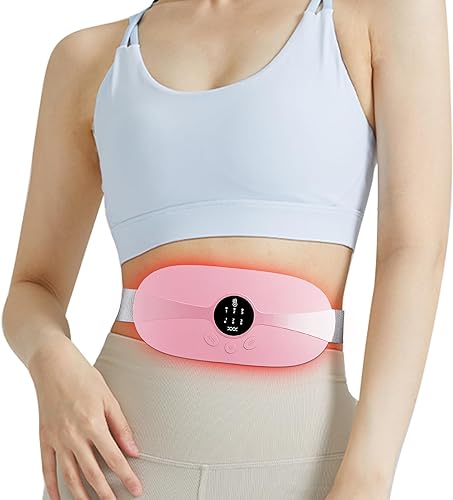 Miniatura 7 de Almohadilla térmica, almohadilla térmica portátil inalámbrica de calentamiento rápido, almohadillas térmicas con 3 niveles de calor y 3 modos de