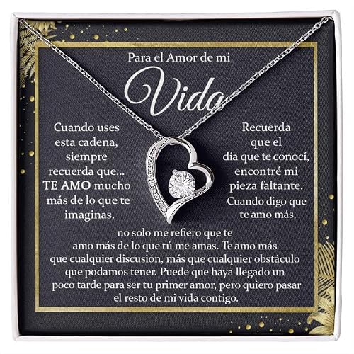Forever Love Necklace with Message Card