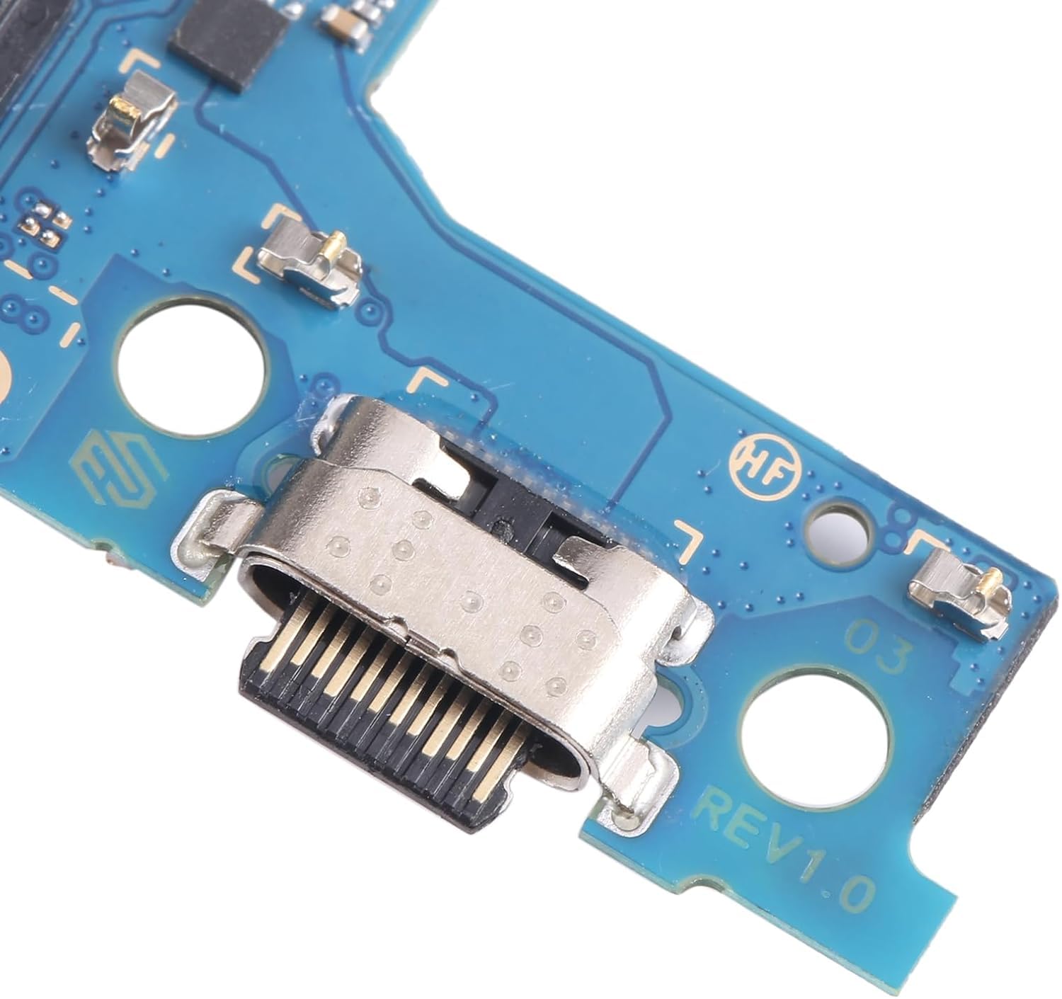 Ricambio Compatibile con Samsung Galaxy A14 4G SM-A145P SM-A145R CIRCUITO MODULO PCB SCHEDA PORTA USB TYPE C CONNETTORE jack DI CARICA RICARICA + MICROFONO CHIAMATE DC BOARD SYNC DATI +IN JACK CUFFIE