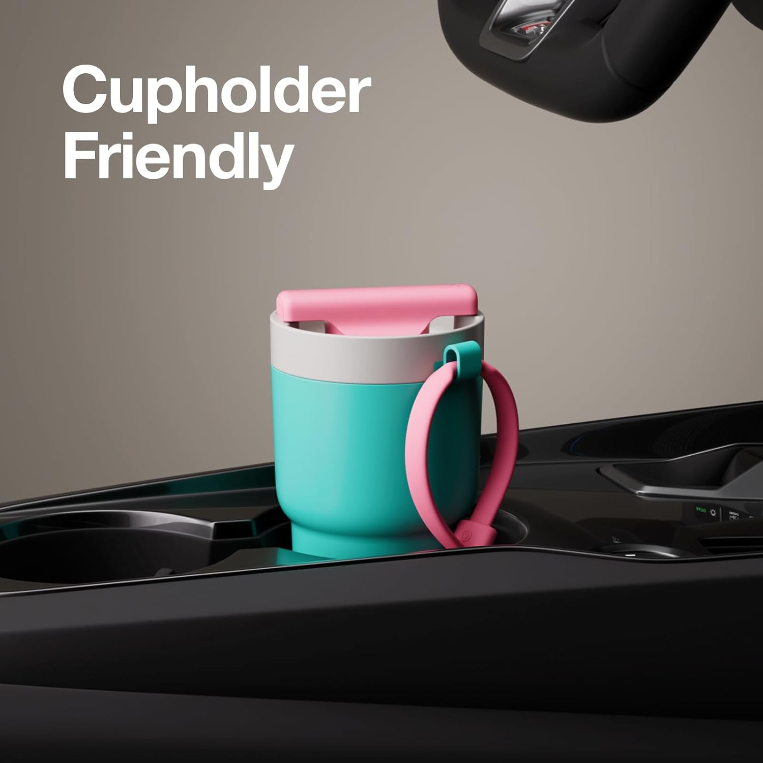 CHAKO LAB Stainless Steel Insulated Water Bottle with Two Drinking Ways | Twist Tumbler BPA-Free Leak-Proof | 17 oz Bottle with Ceramic coating | Mint Teal - Image 4