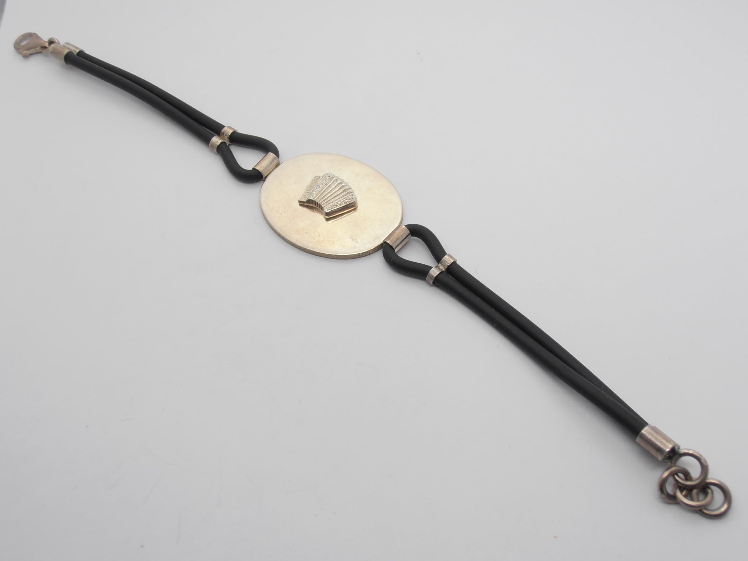 Fisarmonica : Braccialetto in Argento 925 con Strumento Musicale - Bracciale Musicista - Musica