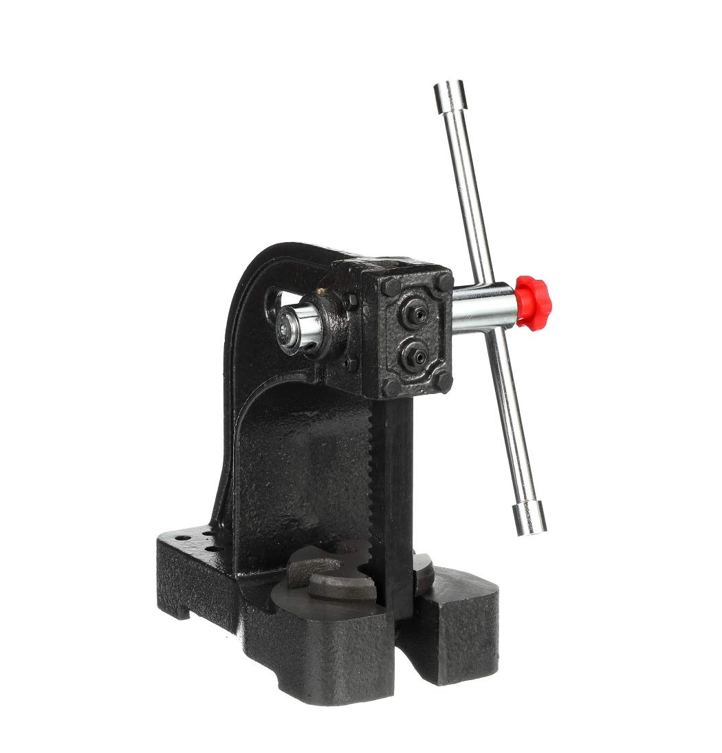 HHIP 8600-0130 Pro-Series Cast Iron Arbor Press, .5 Ton Capacity, 11" Height (Pack of 1)