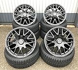 audi a4 8k felgen 16 zoll Lieferumfang: 4 Aluminiumfelgen Meisterwerk MW07 8,5x19 et45 5x112 schwarz Rand poliert