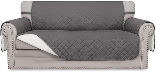 Miniatura 281 de Easy-Going - Funda de sofá reversible para sofá de 3 cojines, funda protectora de muebles para perros y gatos, resistente al agua con tubos de