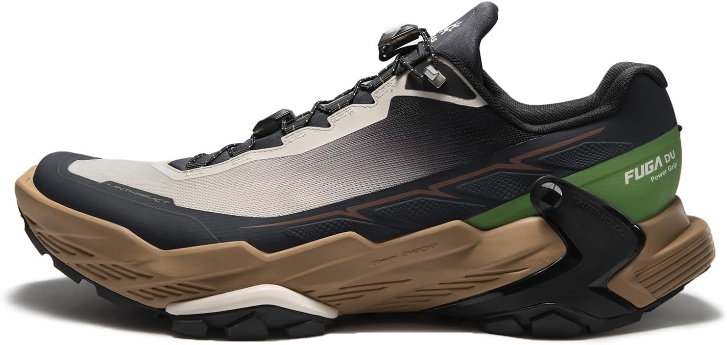 KAILAS Men's FUGA DU Trail Running Shoes Non-Slip Lightweight Wide Toe Box Shoe Walking Hiking Outdoor Footwear Sport Sneakers