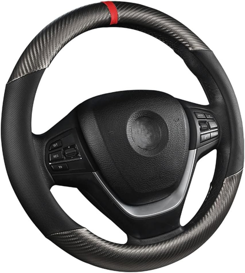 Volant Sport Hydro Dip Carbone - Cuir Perforé, Antidérapant - Neuf