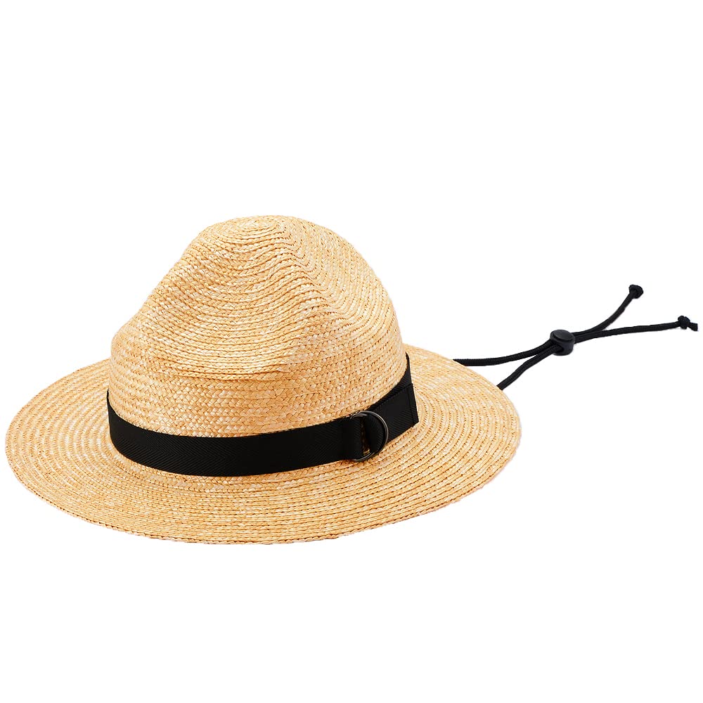 Amazon | (田中帽子店) Berg(ベルグ) 麦わら マウンテン ハット 帽子