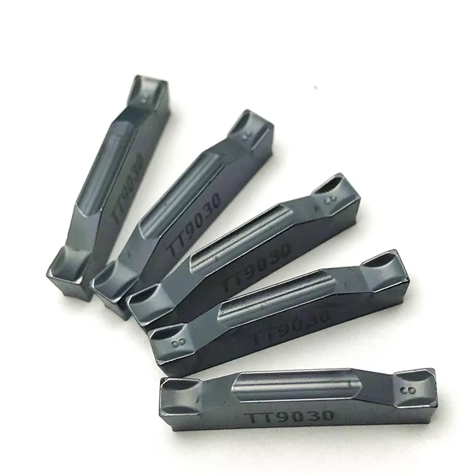 Outils De Rainurage Outil Tournage Plaquettes En Carbure(10PCS TDC3 TT9080)