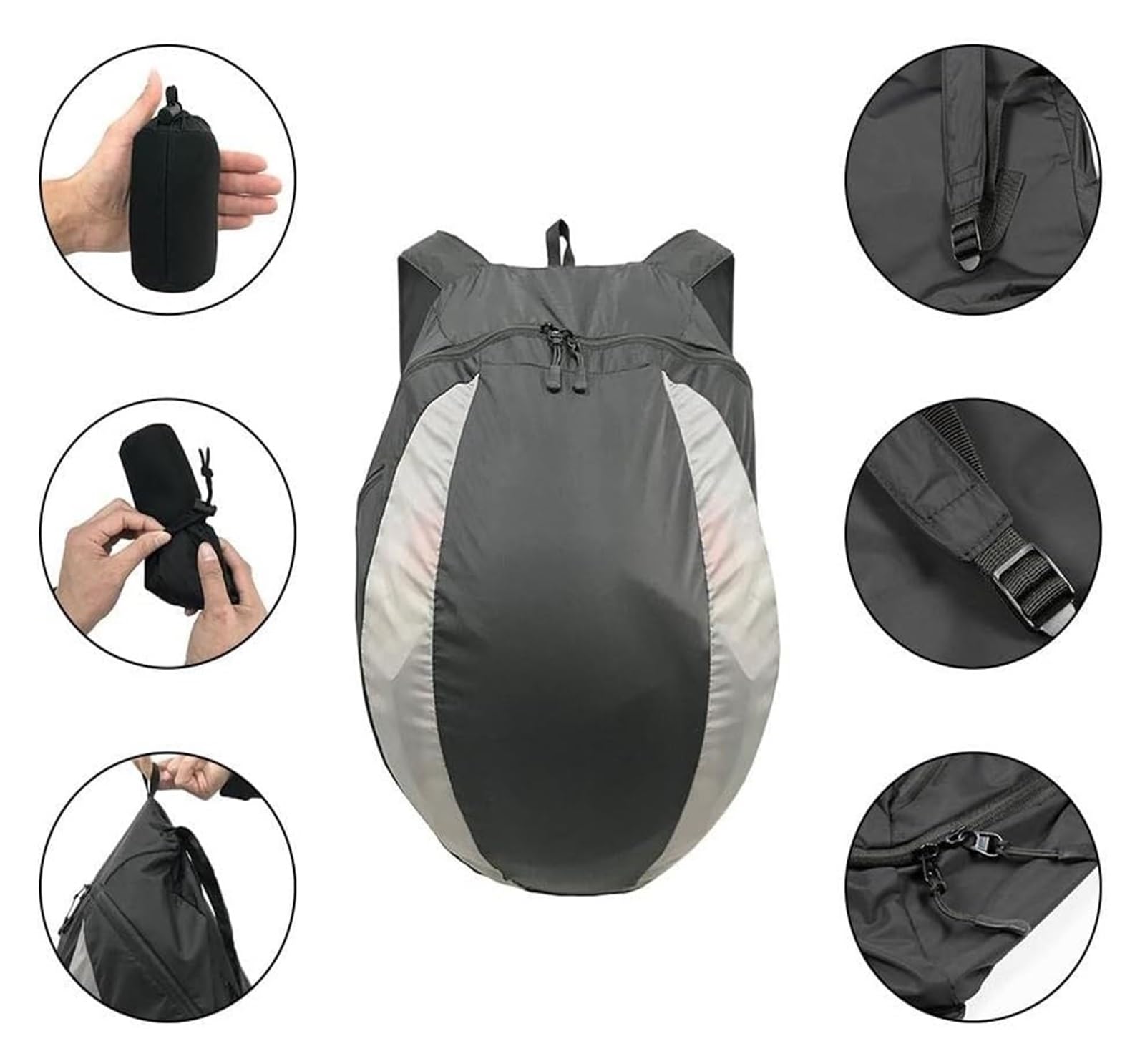 Borsa Laterale per Moto per Suz&uki Borse Moto Universali Zaino in Nylon Portatile 28 Litri Zaino Moto Borsa Casco Equitazione Borsa Ginnastica Basket per Fitness All'aperto
