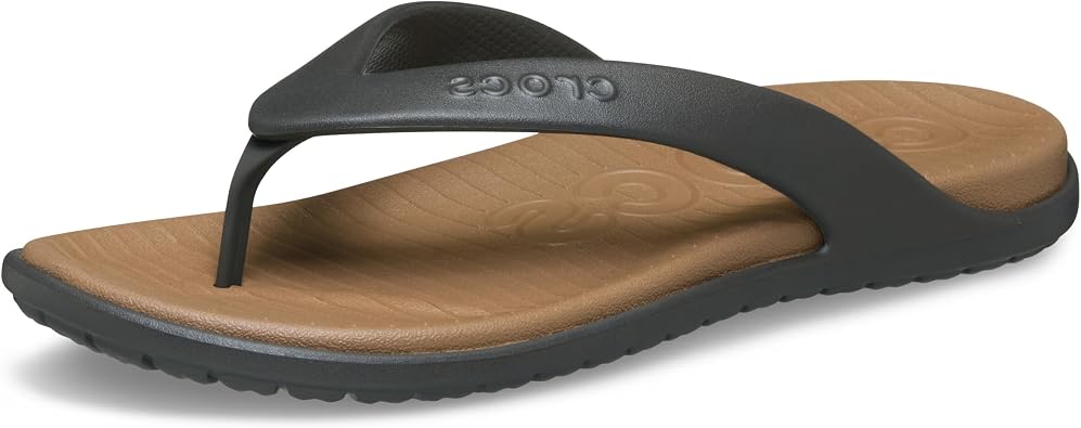 Crocs Mens Coast Flip Flops, Sandals for Men