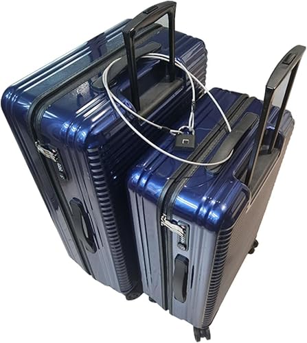 Miniatura 6 de SSACK Cable de seguridad trenzado de acero inoxidable trenzado de 0.157 in, 3.3 pies, 5 pies, 6.6 pies, 9.9 pies, bloqueo de equipaje, cable de