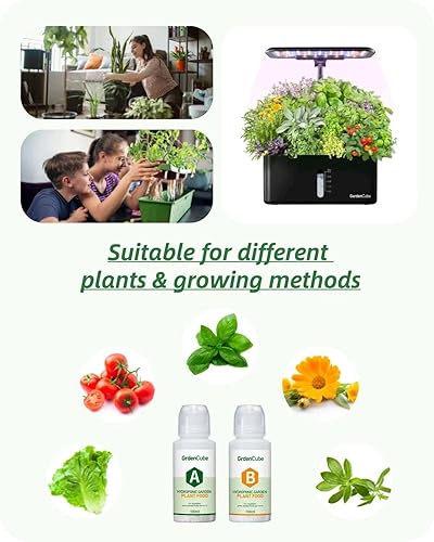 Miniatura 4 de Alimentos para plantas Suministros de nutrientes hidropónicos: Sistema de cultivo hidropónico General A&B Fertilizante sólido soluble en agua para