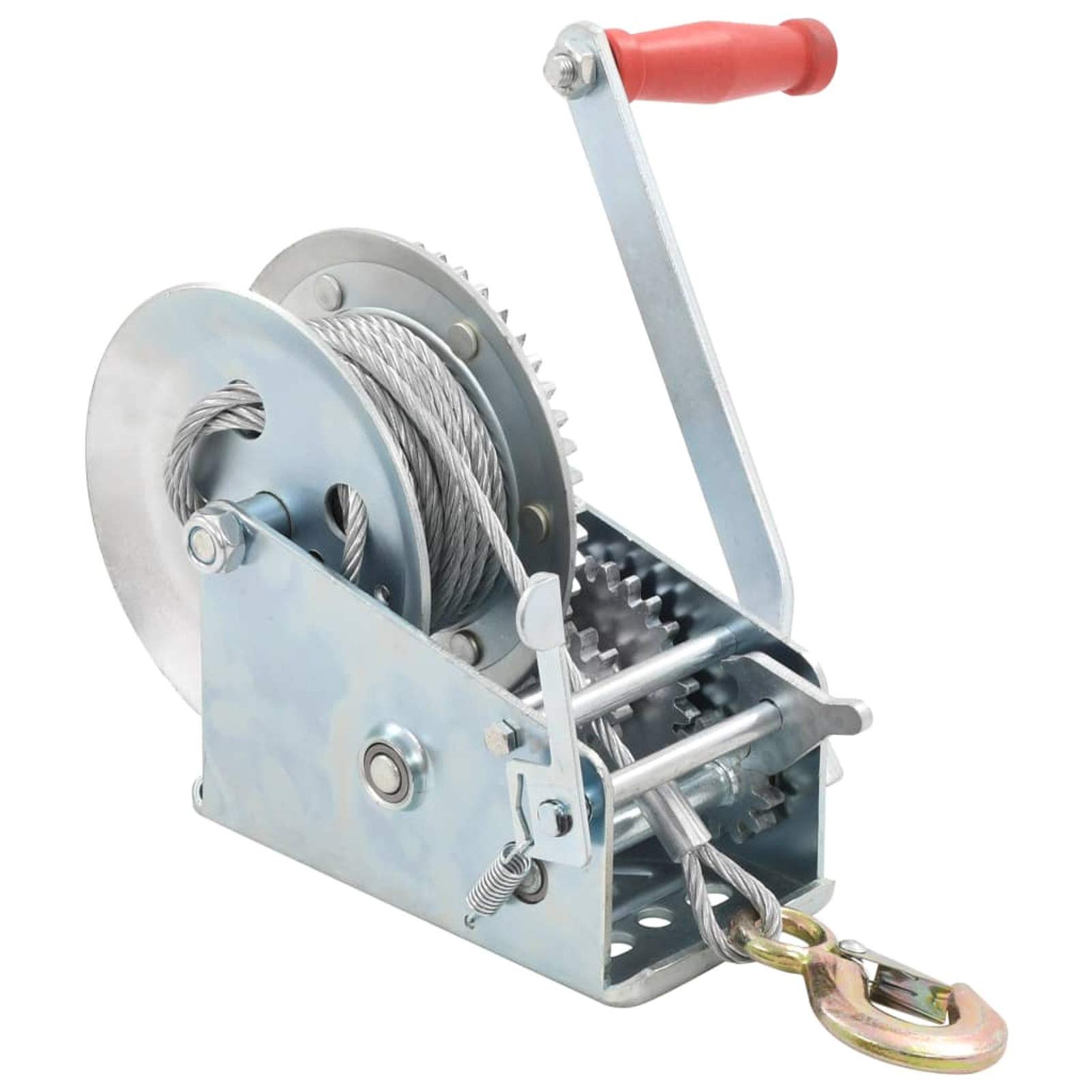 LAPOOH Handseilwinde, Seilwinde, Seilzug, Flaschenzug, Handwinde, 1360 kg
