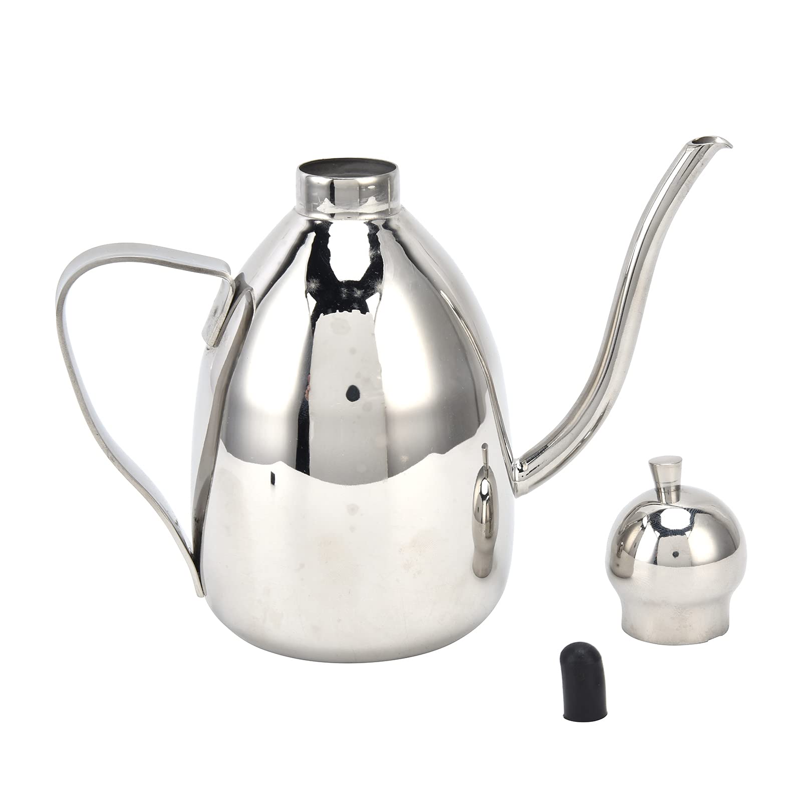 Butelka oleju ze stali nierdzewnej 250 ml/500 ml/1000 ml oliwa z oliwek dozownik sosu pojemnik z długim otworem dzbanek do herbaty czajnik filtrujący resztki oleju puszka (250 ml)