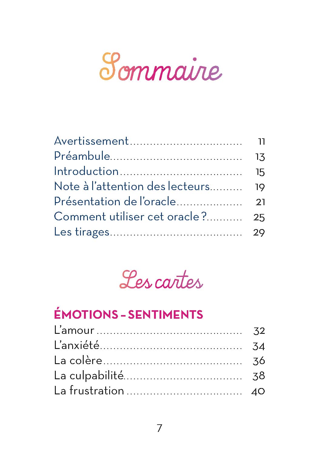 La Magie de l'éveil - Cartes féériques pour les enfants