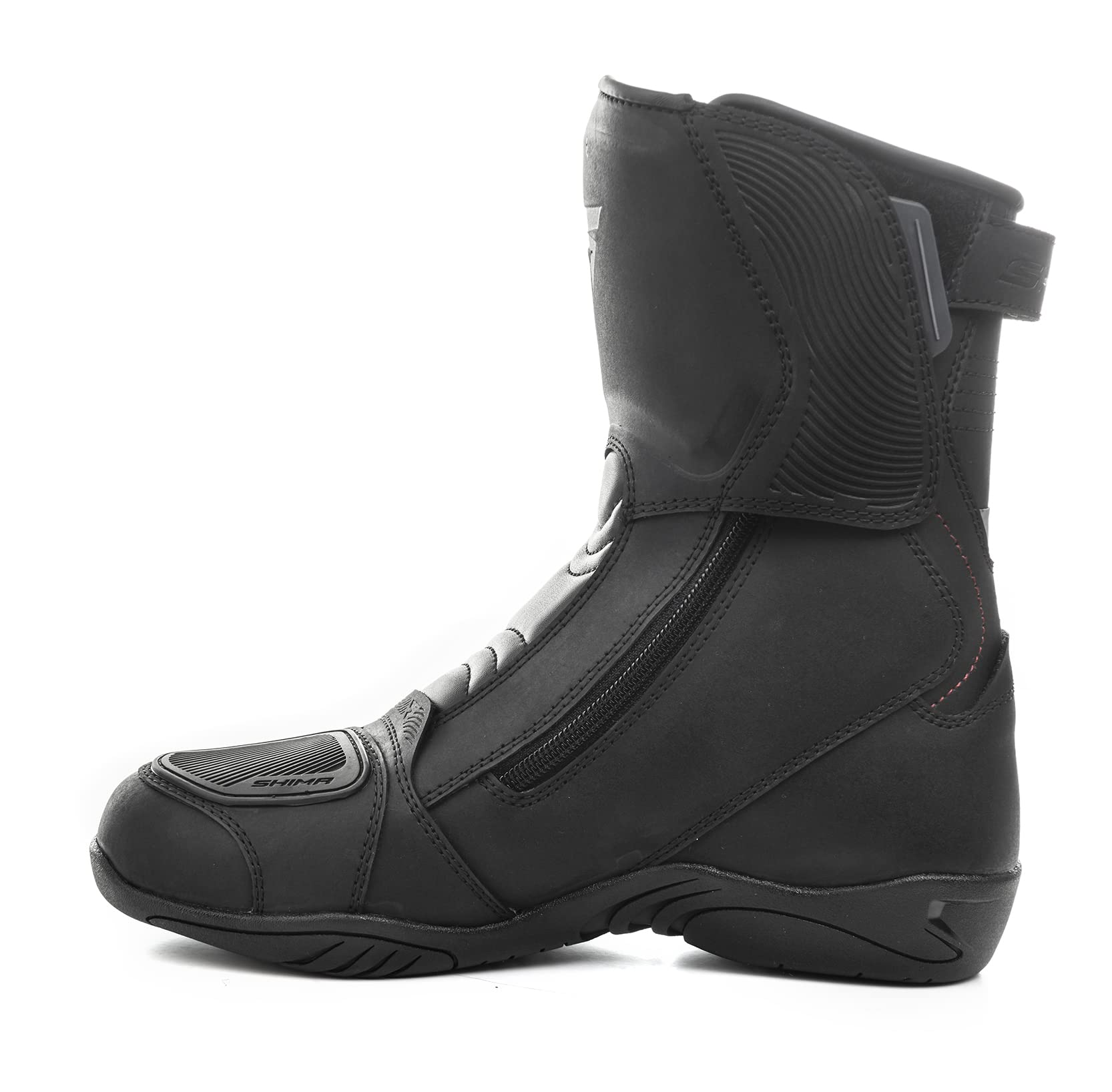 SHIMA Terra Lady - Botas de moto impermeables para mujer, color negro, talla 39 | Impermeables