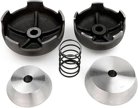 5 Piece Light Duty Truck 2 Cone & 2 Bell Clamp Adapter Set for Ammco Brake Lathes with 1" Arbor - 9399/9499 - Made in USA