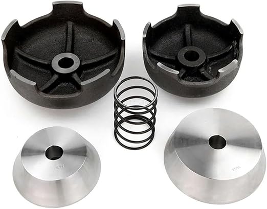 5 Piece Light Duty Truck 2 Cone & 2 Bell Clamp Adapter Set for Ammco Brake Lathes with 1" Arbor - 9399/9499 - Made in USA