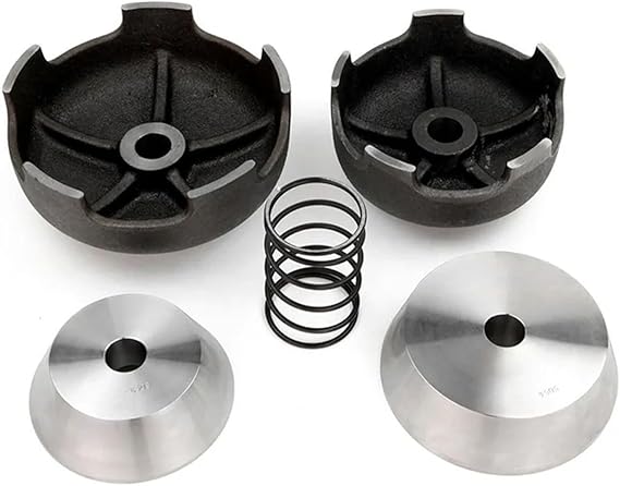 5 Piece Light Duty Truck 2 Cone & 2 Bell Clamp Adapter Set for Ammco Brake Lathes with 1" Arbor - 9399/9499 - Made in USA