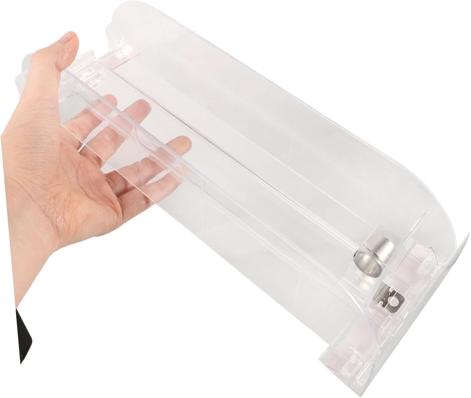 Drink Pusher Shelf 6-10cm for Cans and Bottles, Adjustable Plastic
