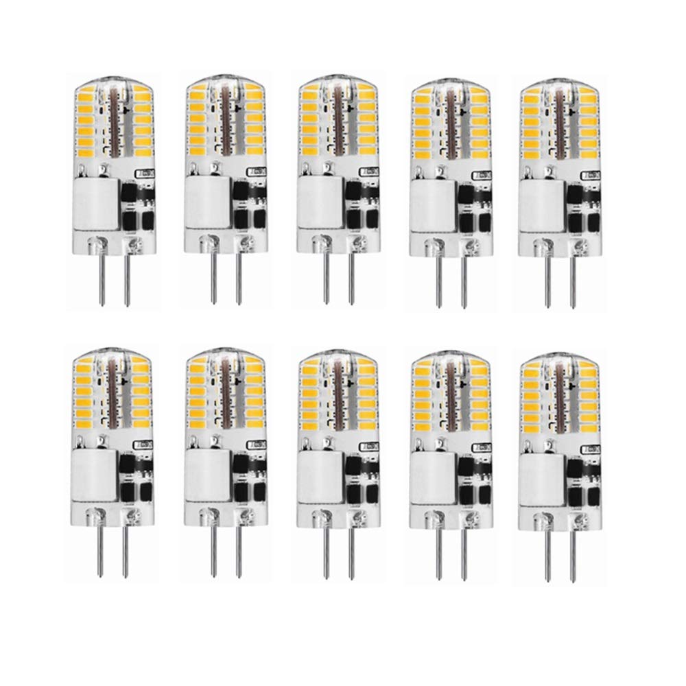 G4 LED Bulb No Flicker 3W Silicone 360 Beam Angle 48LEDS SMD3014 Super Bright Replace 30W Halogen Chandelier