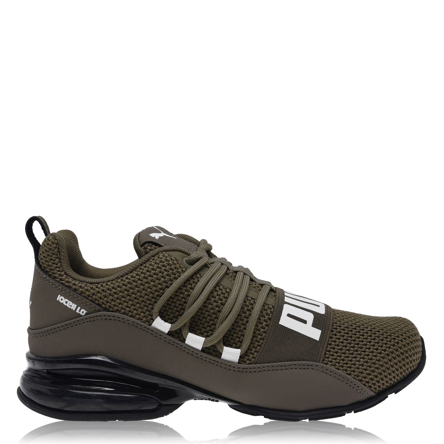 Puma Boys Burnt Olive Cell Regulate Trainers 5.5 (38.5)