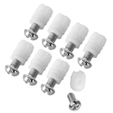 102267 105163 Plastic Sleeve and Screw Compatible with IKEA Furniture Hardware Part &num; 105163&num;102267 &lpar;Pack of 8&rpar;