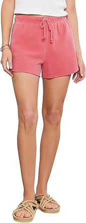 Velvet by Graham & Spencer Women's Presely Pigment French Terry Shorts