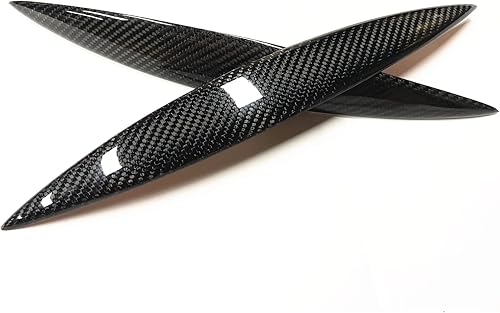 Miniatura 2 de Ajuste de la ceja del párpado de la faro de la fibra de carbono para Infiniti G35 V35 2002-2006 4 puerta
