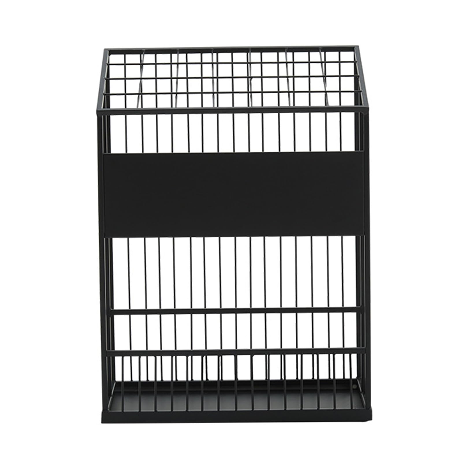 Porte-parapluie avec bac de rangement intégré anti-gouttes pour sol sec