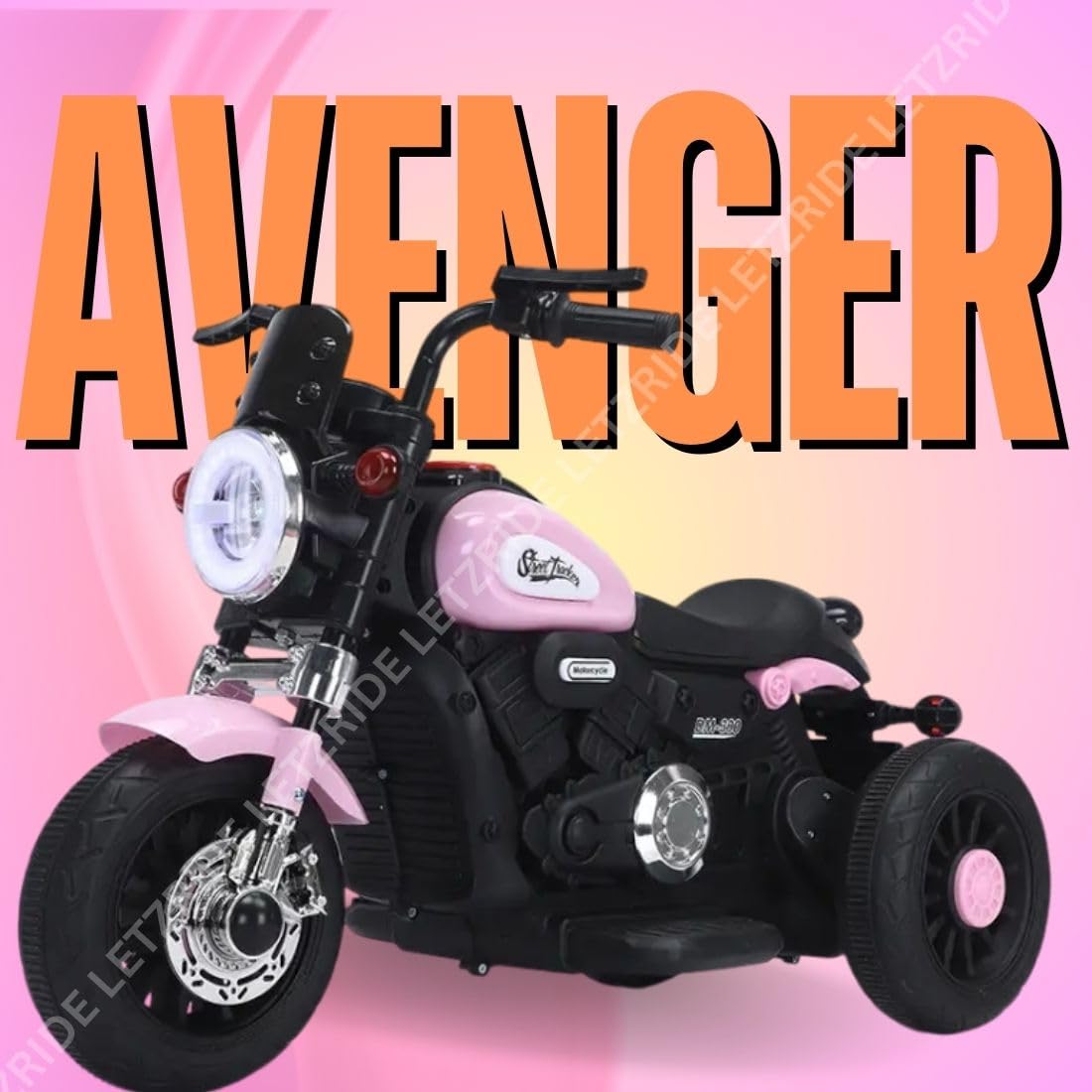 LETZRIDE Avengers Bike with Music and Remote Control | Battery Operated Bike for Kids Age 1 to 3 Years (Pink) (B0DHVYK12K) Amazon Price History, Amazon Price Tracker