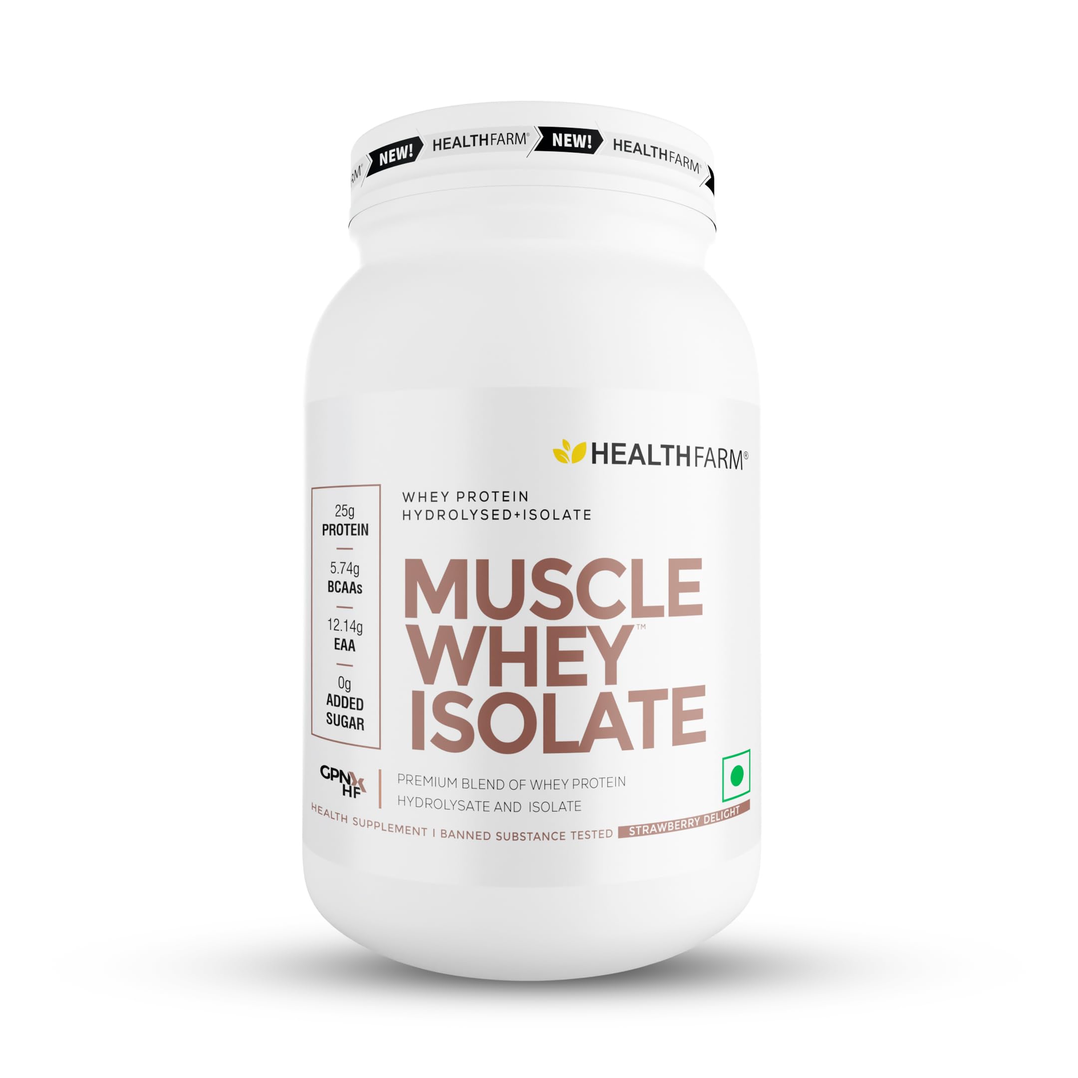 See full amazon price history chart for Healthfarm Muscle Whey Isolate Protein Powder, 100% Pure Isolate with Lab tested for Purity (Strawberry Delight, 1kg) Healthfarm Muscle Whey Isolate Protein Powder, 100% Pure Isolate with Lab tested for Purity (Strawberry Delight, 1kg) (B0CQ7QPL9P) Amazon Price History, Amazon Price Tracker