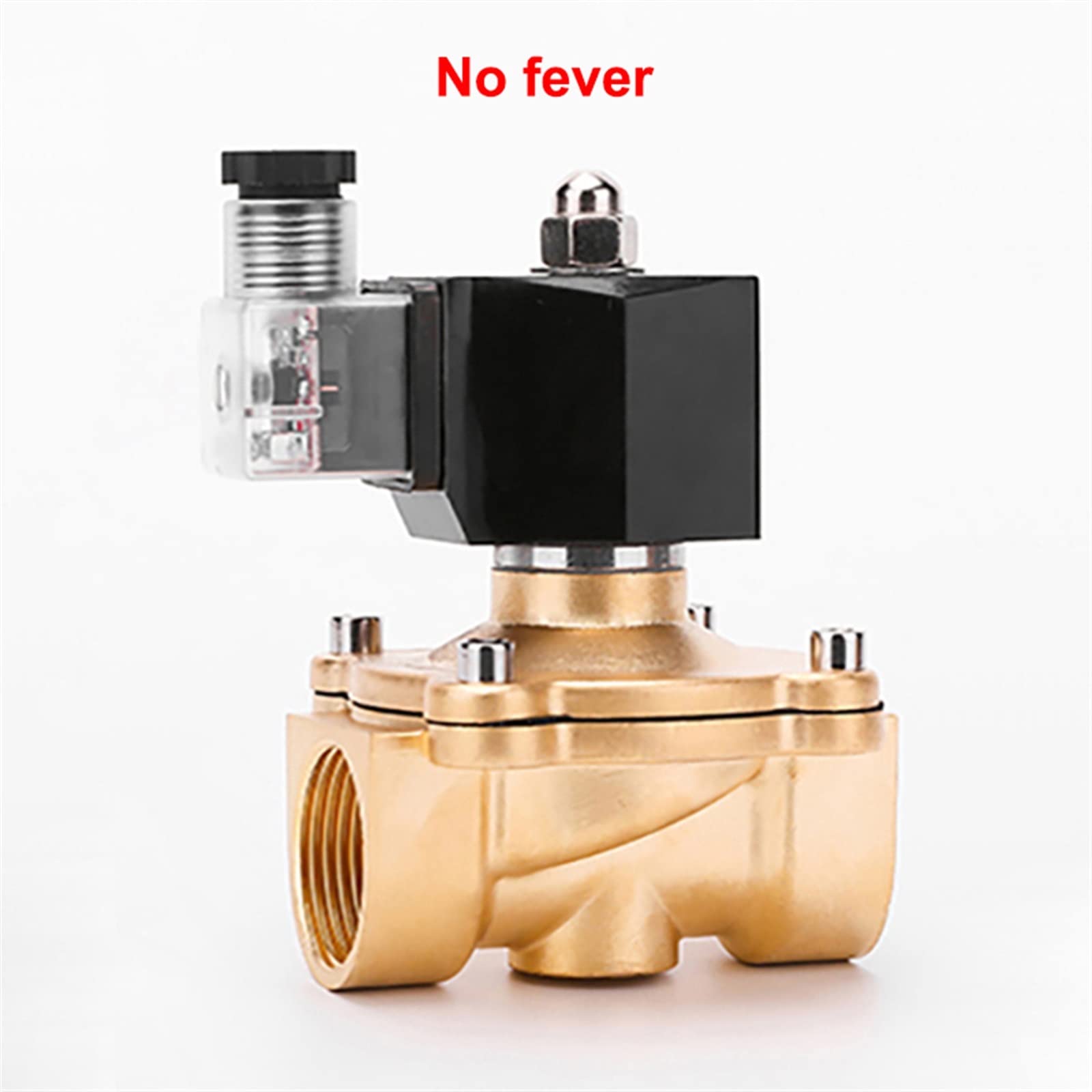 Válvula Solenoide motorizada Normalmente Cerrada, válvula de conmutación de latón, válvula de Agua AC220V DC24V, DN15-DN50, Ahorro de energía, 1 Uds.(Ac220v-waterproof,DN32)