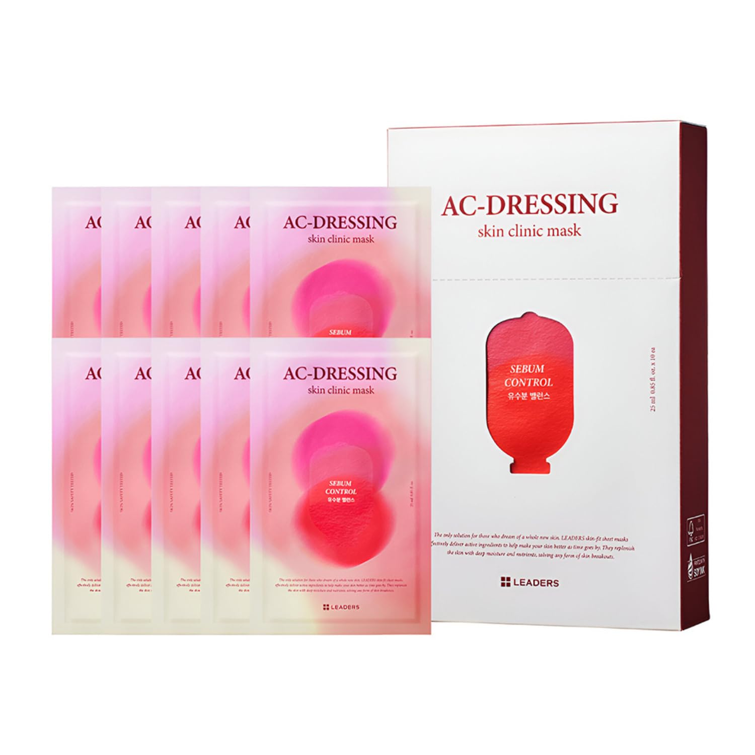 Amazon.com : LEADERS AC-Dressing Skin Clinic Mask – Soothing and